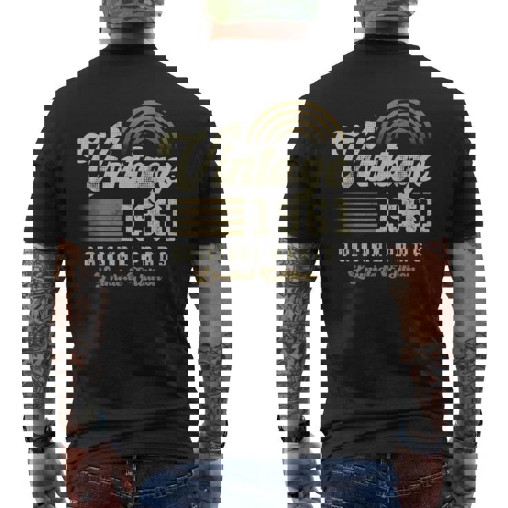 Vintage 1961 オリジナルパーツ 65歳の誕生日 メンズTシャツ バックプリント