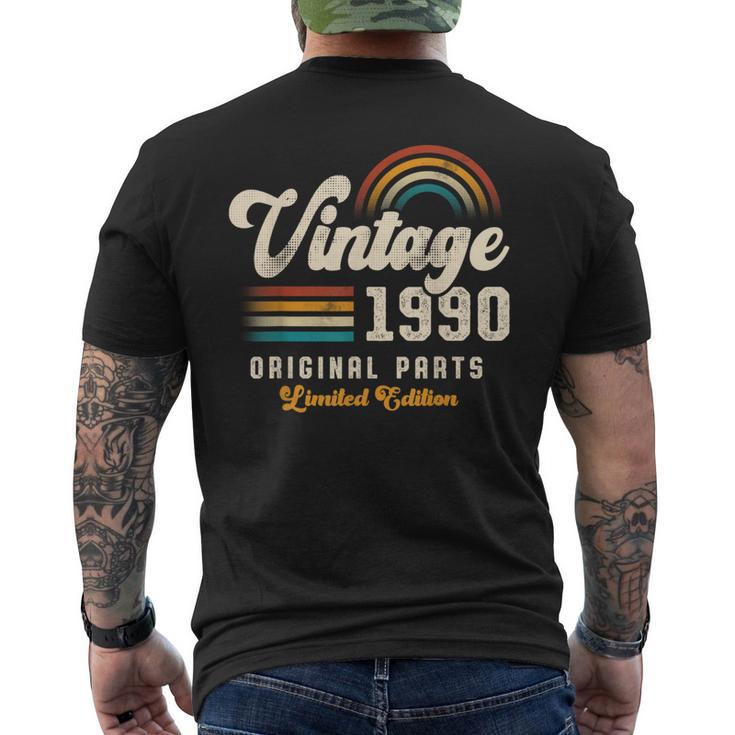 Vintage 1990 Pièces Originales 35Ème Anniversaire Retro T-shirt imprimé au dos