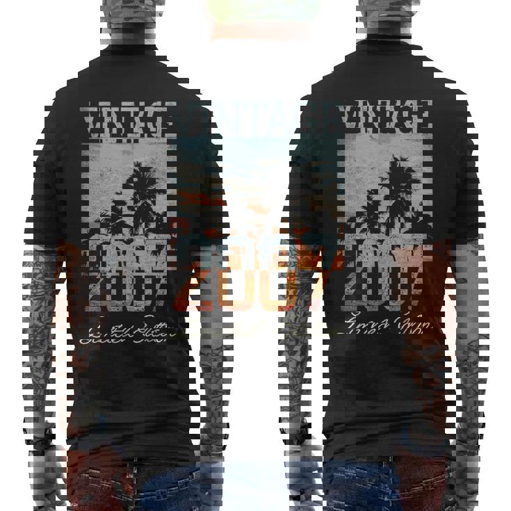 Vintage 2007 Limited Edition 19Th Birthday 19 Year Old メンズTシャツ バックプリント