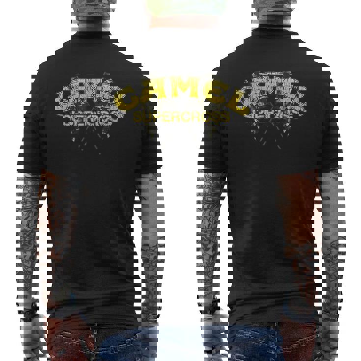 Vintageport Lover Quote Camel upercross レトロ メンズTシャツ バックプリント