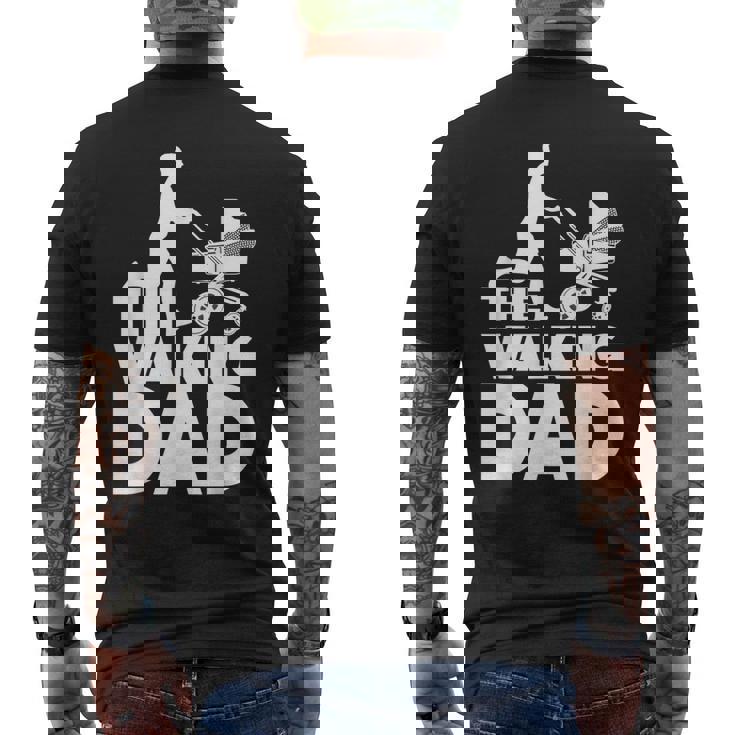 The Walking Dad Happy Father's Day Dadhortleeve Graphic メンズTシャツ バックプリント