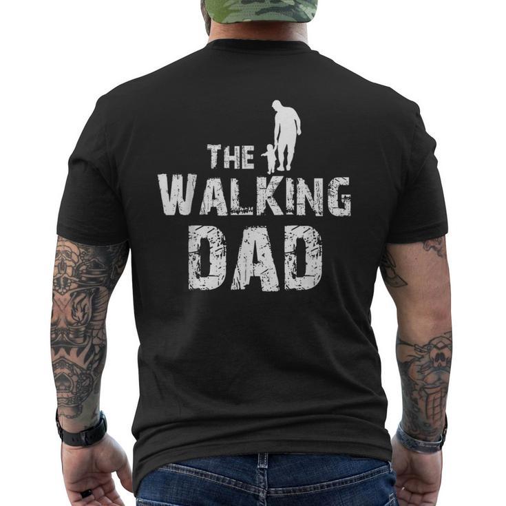 The Walking Dad Regalo Per Papà T-shirt da uomo con stampa posteriore