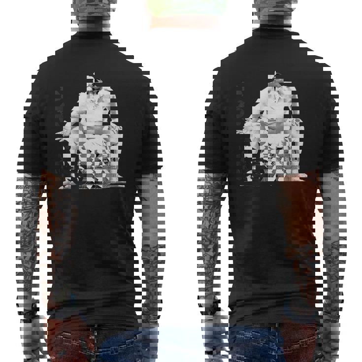 「The Goat」相撲レスリング メンズTシャツ バックプリント