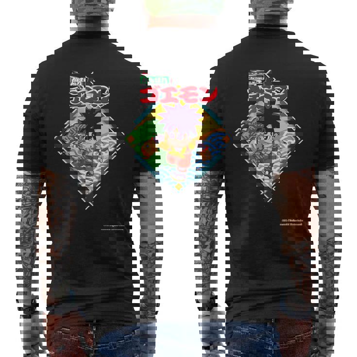 「がんばれゴエモン」ゴエモン（其ノ伍） 長袖tシャツ メンズTシャツ バックプリント