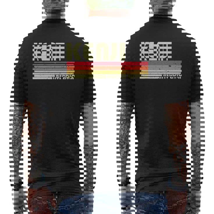 【けんじ ケンジ】名前 名字 家族お揃い ギャグ ネタ ウケ狙い 贈り物 ギフト 面白い おもしろ 長袖tシャツ メンズTシャツ バックプリント