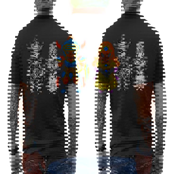 【公式】Hd-2D版『ドラゴンクエストi』キャラクタードット 長袖tシャツ メンズTシャツ バックプリント