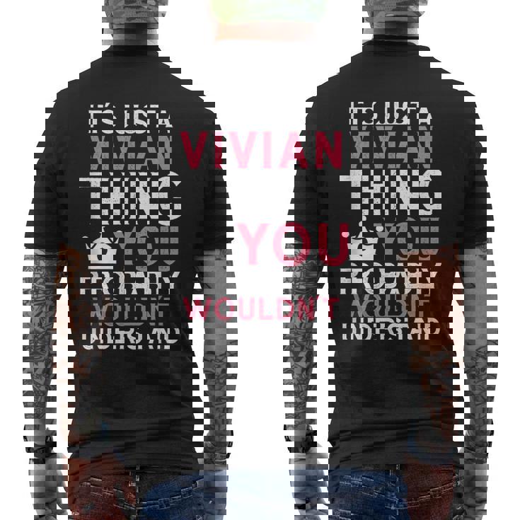 おそらく理解できないビビアンのものです メンズTシャツ バックプリント