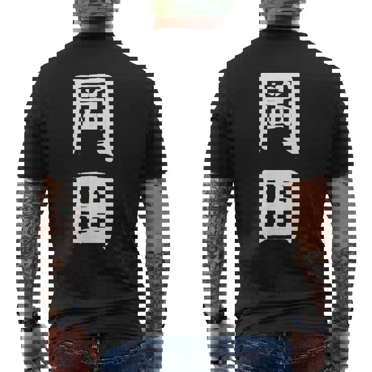 おもしろtシャツ【岡田】名字 家族お揃い ギャグ ネタ ウケ狙い 贈り物 ギフト メンズTシャツ バックプリント