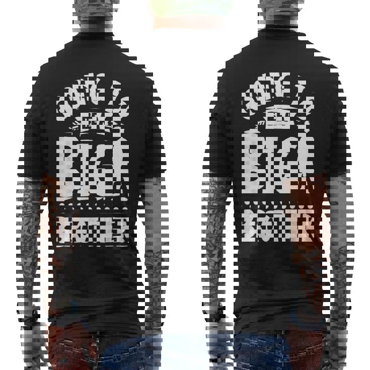 お兄さんになるつもり メンズTシャツ バックプリント