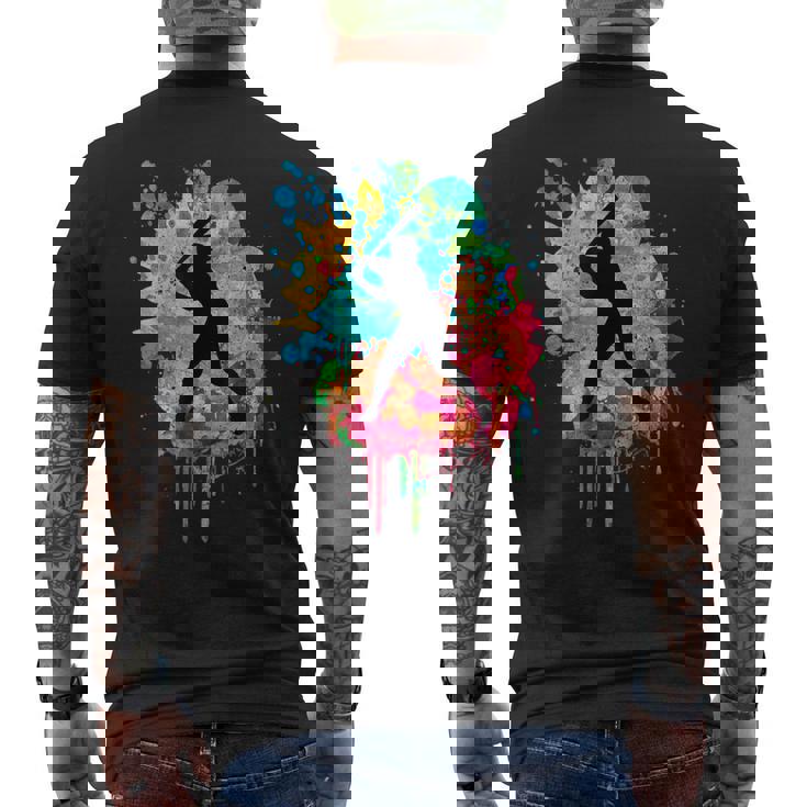 かっこいい野球 メンズTシャツ バックプリント