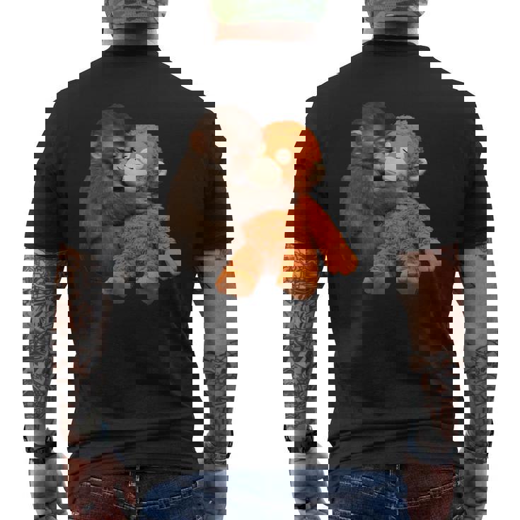 かわいいモンキーパンチ パンチ君 日本 ベイビーモンキー チームパンチ メンズTシャツ バックプリント