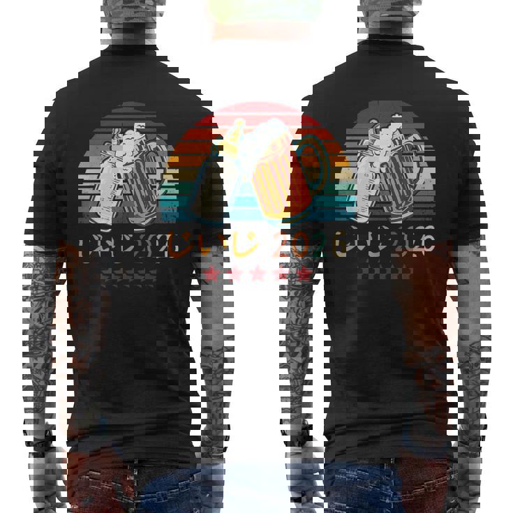 じいじ2026・おじいちゃんお知らせ・新生児のおじいちゃん・プレおじいちゃん メンズTシャツ バックプリント