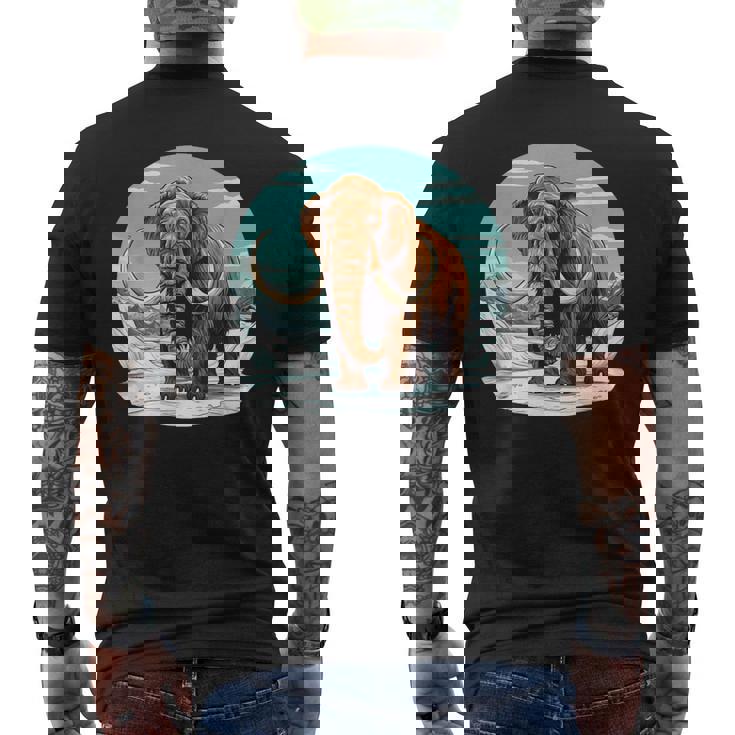 アイスエイジマンモス メンズTシャツ バックプリント