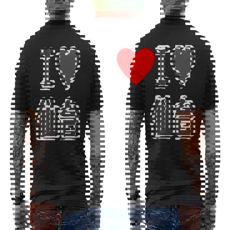 アイラブ・仙台《宮城》（I Love ハート）【47都道府県】Jimo-T ジモティ 地元愛 お土産 面白い メンズTシャツ バックプリント