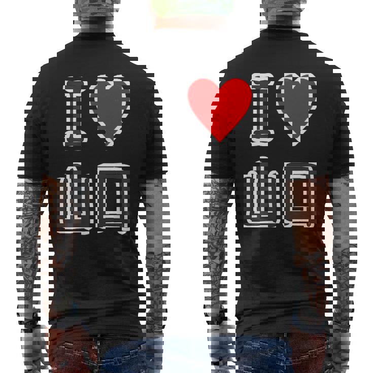 アイラブ・山口（I Love やまぐち）【47都道府県・市区町村】ジモt ジモティ 旅行 観光お土産 ご当地・面白 メンズTシャツ バックプリント