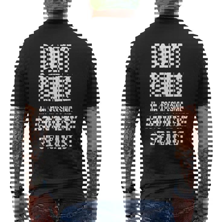 アグロフォレストリースペシャリスト 長袖tシャツ メンズTシャツ バックプリント