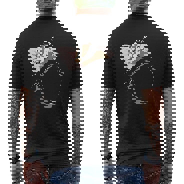 アナグマ 寝る動物 パジャマ お昼寝pj ギフト アナグマ メンズTシャツ バックプリント