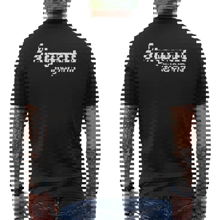 アルゴランド・ガバナー メンズTシャツ バックプリント