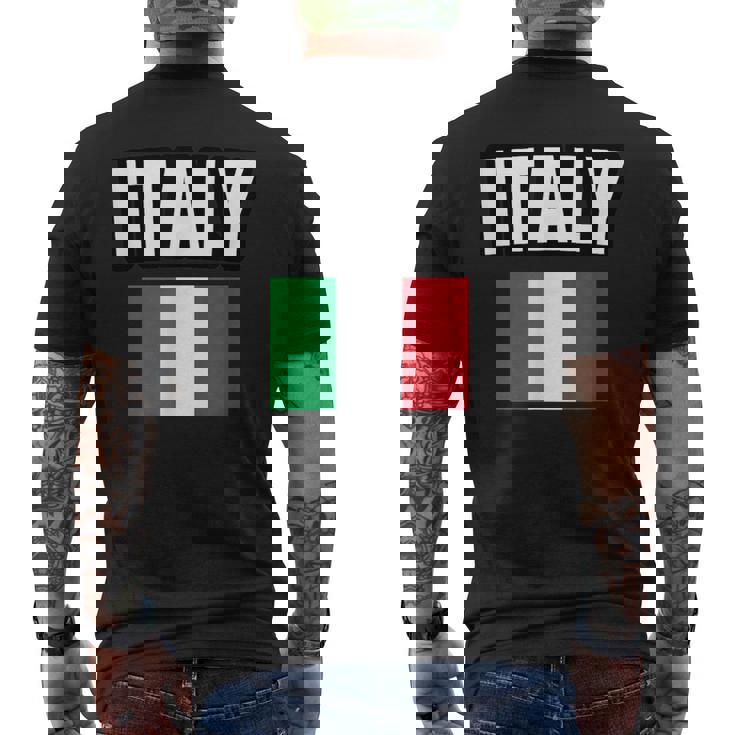 イタリア I イタリア メンズTシャツ バックプリント