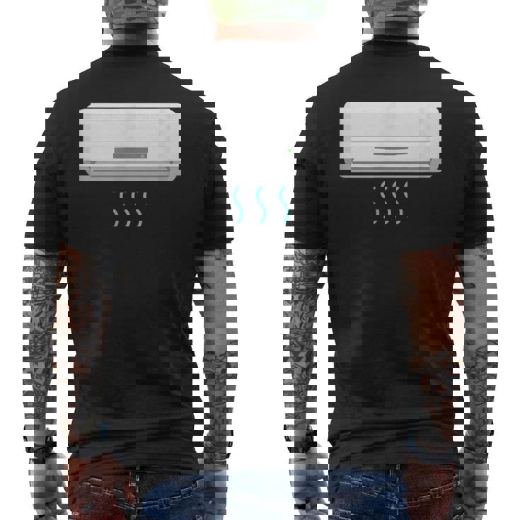 エアコンユニット メンズTシャツ バックプリント