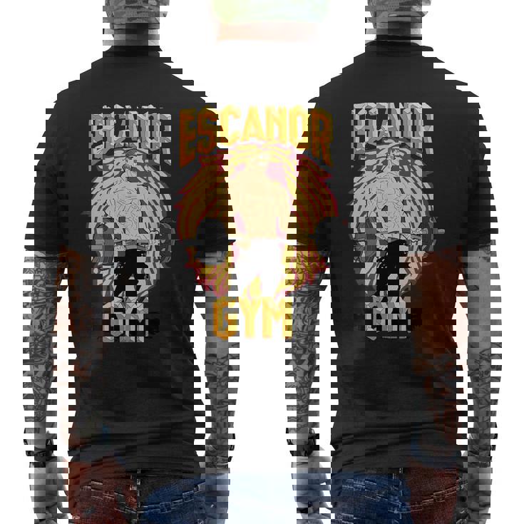 エスカノールジムプライド メンズTシャツ バックプリント