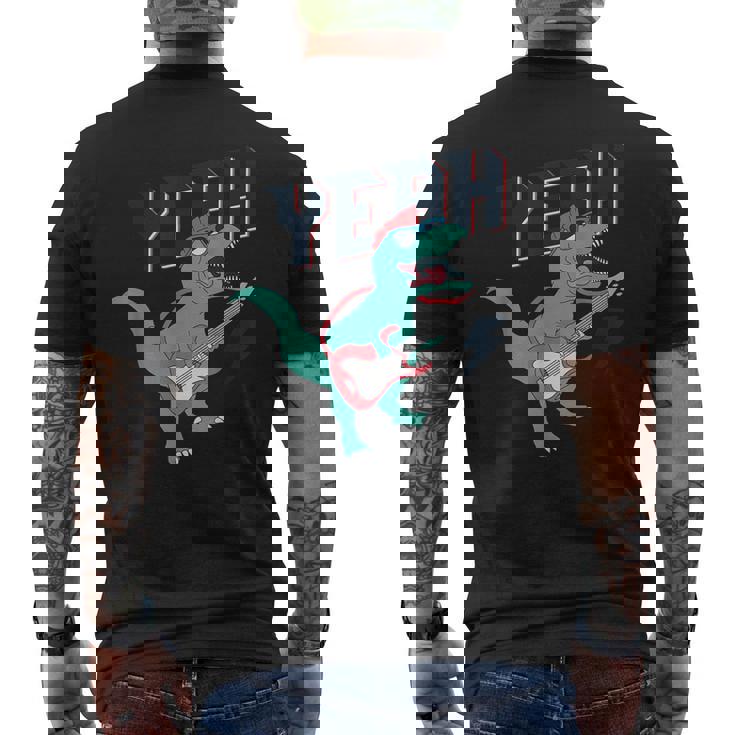 エレキギターtシャツ メンズTシャツ バックプリント