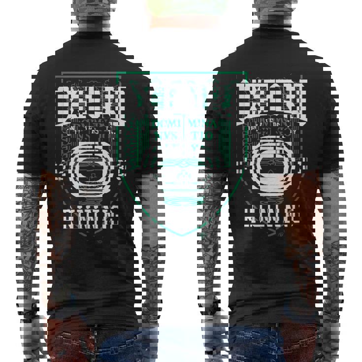 オックスフォード大学ランニング大学アカデミックスポーツpafi880。 メンズTシャツ バックプリント