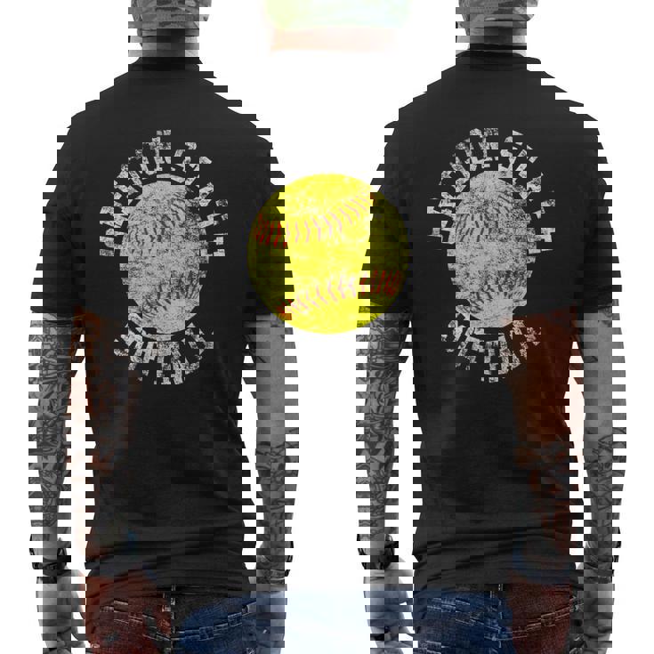 オレゴン州立大学ソフトボール メンズTシャツ バックプリント