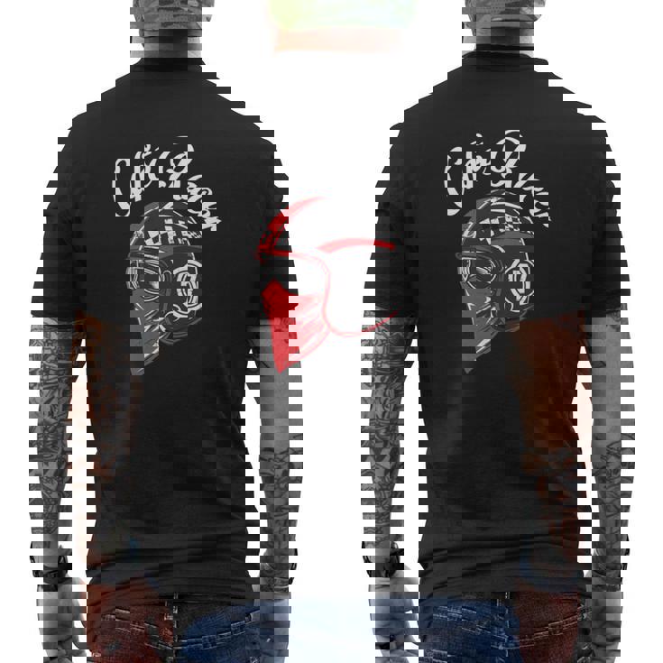 オートバイ カフェレーサー モータースポーツギフト 長袖tシャツ メンズTシャツ バックプリント