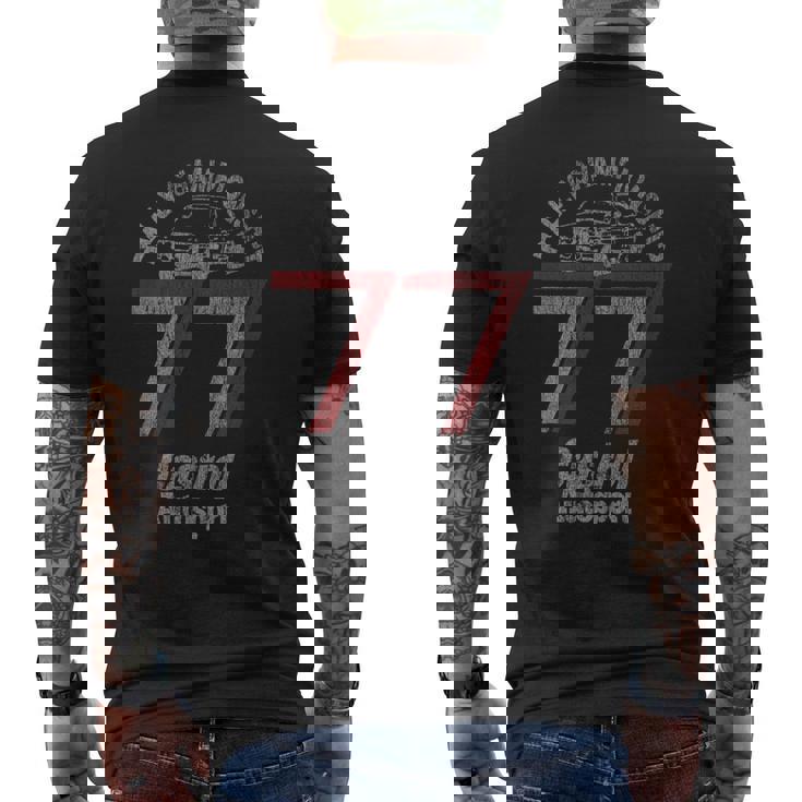 カストロールラリー選手権ヴィンテージモータースポーツ Papl1475 メンズTシャツ バックプリント