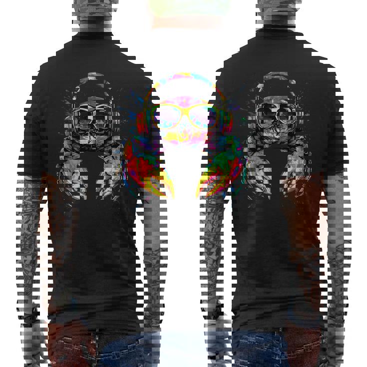 カニ カニ 甲殻類 カニ シアワガニ ザリガニ スイートクラブ 長袖tシャツ メンズTシャツ バックプリント