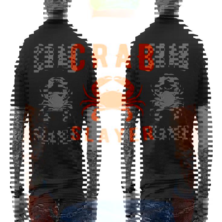 カニのスレイヤー メンズTシャツ バックプリント