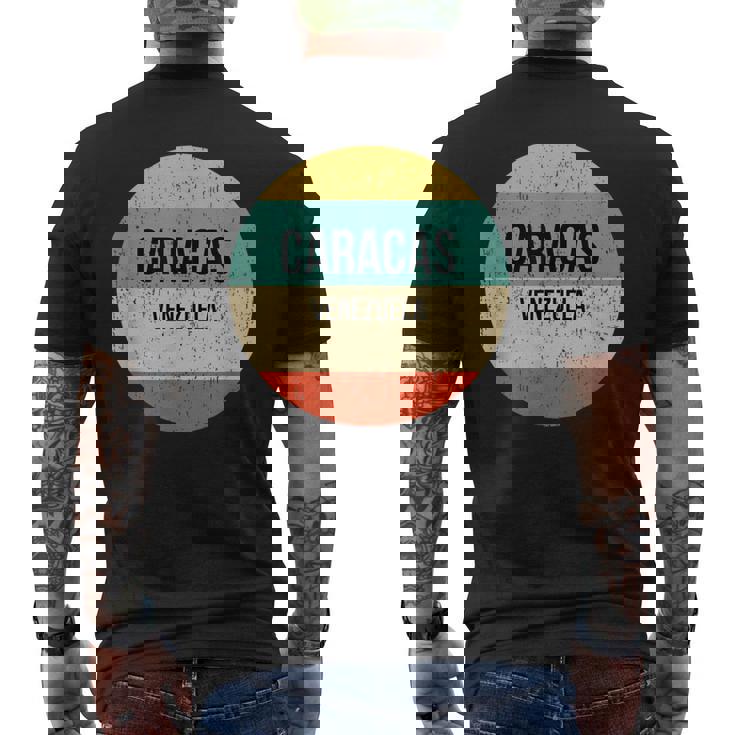カラカス ベネズエラ メンズTシャツ バックプリント
