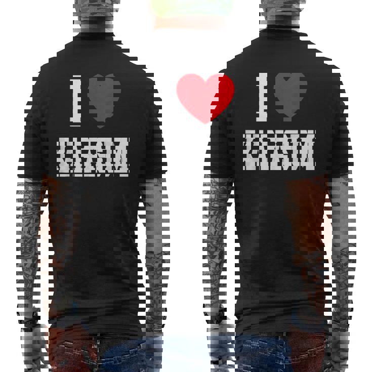 カラスミ大好き メンズTシャツ バックプリント