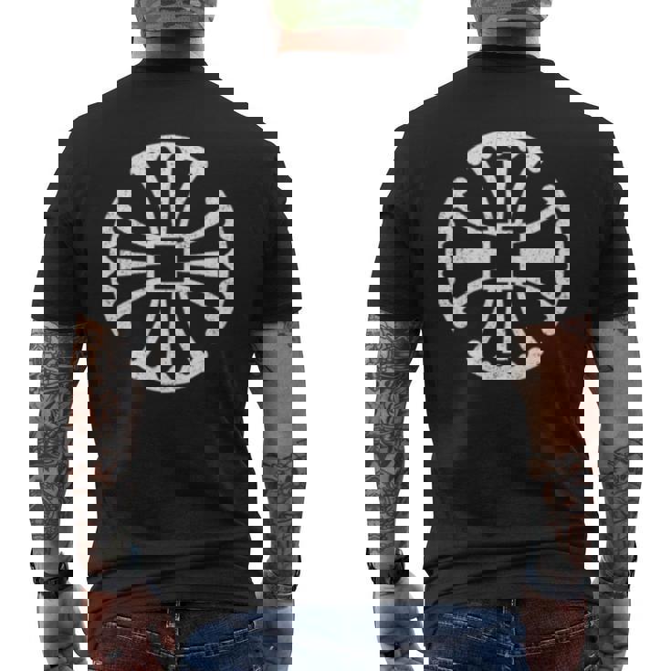 カンタベリークロスシンボル 長袖tシャツ メンズTシャツ バックプリント