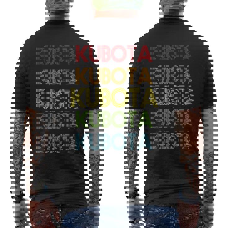 クボタ 名前 メンズTシャツ バックプリント