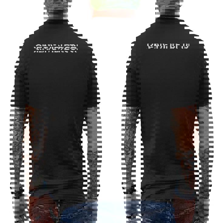 クリエイティブ・ディレクター メンズTシャツ バックプリント