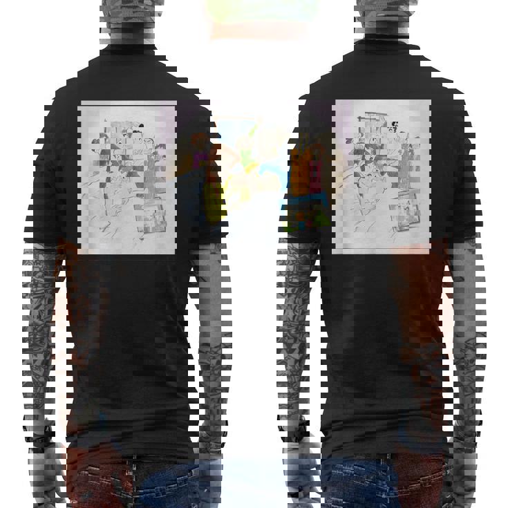 クレヨンしんちゃん しんちゃん誕生 メンズTシャツ バックプリント