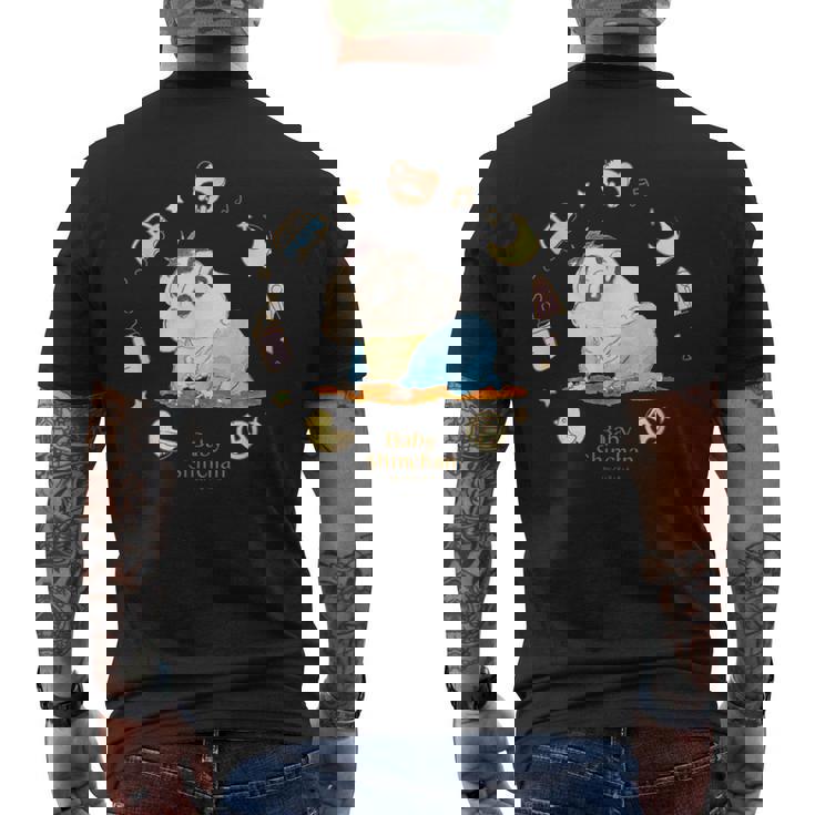 クレヨンしんちゃん ベビーしんちゃん はいはい メンズTシャツ バックプリント