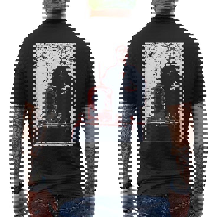 クロウリー 魔術師 セレママジック セレモニアルマジック メンズTシャツ バックプリント