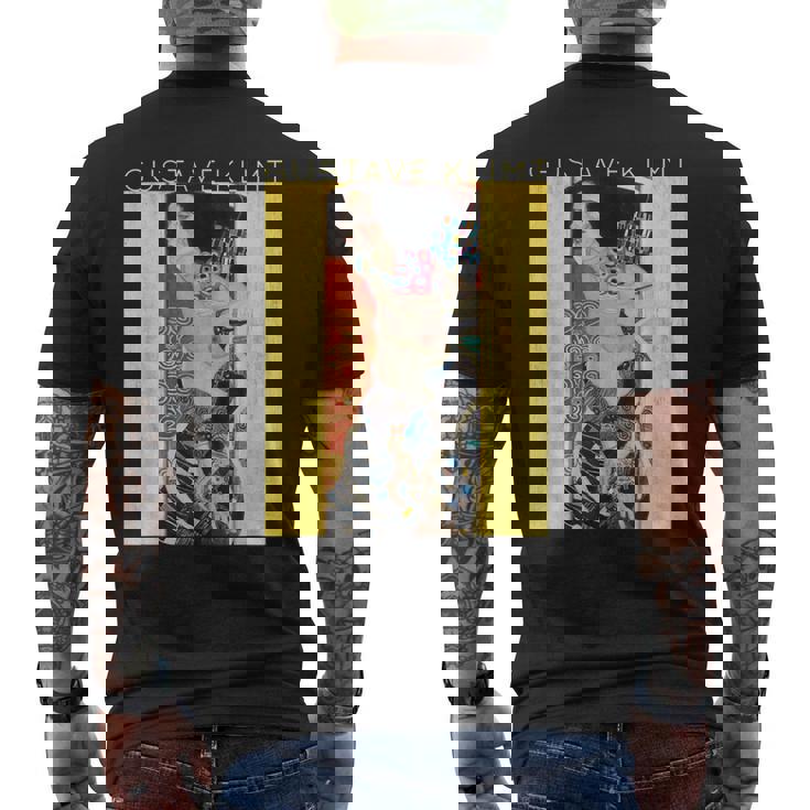 グスタフ・クリムト ユディト 2 世 サロメ アーティスト向け メンズTシャツ バックプリント