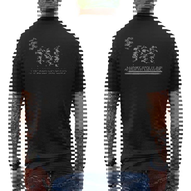 ココペリ・サンフェイス メンズTシャツ バックプリント