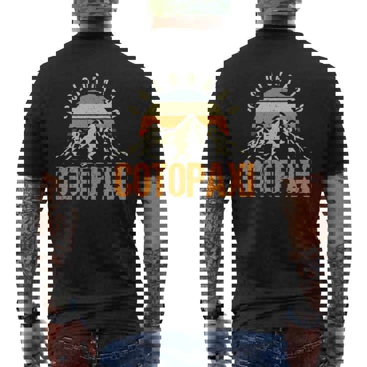 コロラド コトパクシ ヴィンテージ 山岳 ハイキング 野生動物 コロラド 長袖tシャツ メンズTシャツ バックプリント