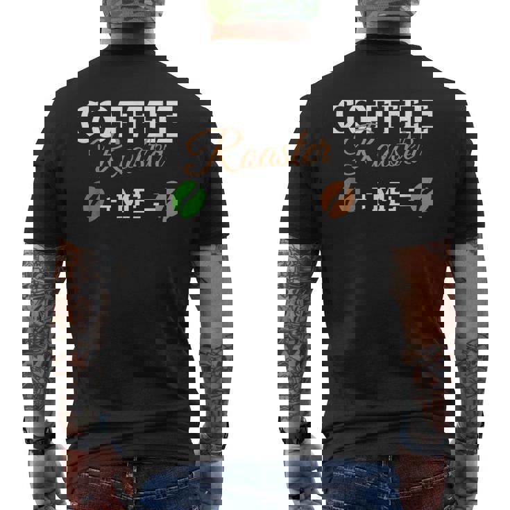 コーヒーロースター メンズTシャツ バックプリント