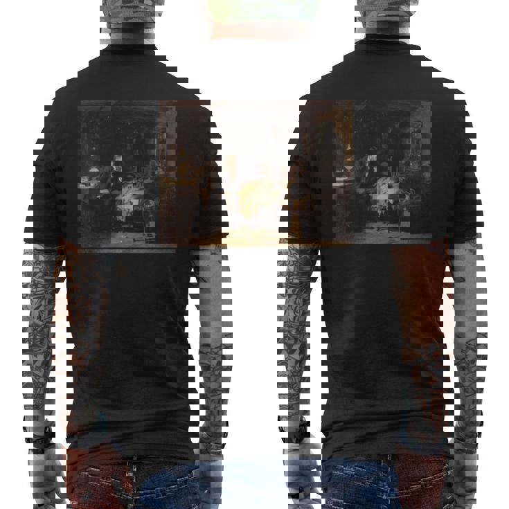 サミュエル・ルーク・フィルデスのドクター 長袖tシャツ メンズTシャツ バックプリント