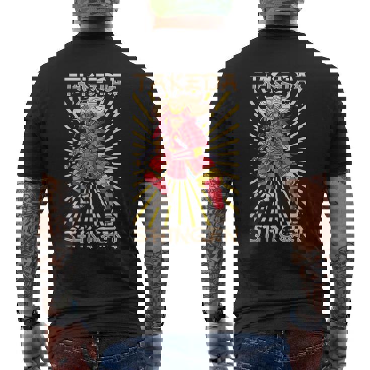 サムライ 武田信玄 メンズTシャツ バックプリント