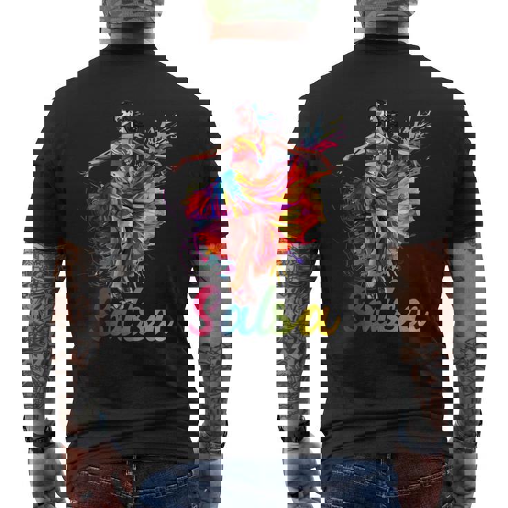 サルサダンス キューバダンス キューババカンス メンズTシャツ バックプリント