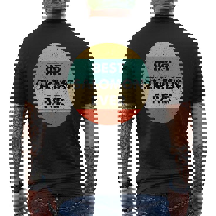 サロモン名 長袖tシャツ メンズTシャツ バックプリント