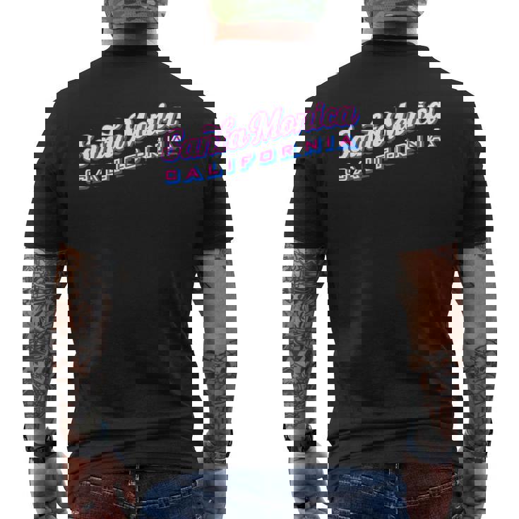 サンタモニカ Ca 長袖tシャツ メンズTシャツ バックプリント