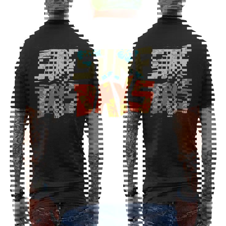 サーフデイズサーファーup サーフィン カイトサーフィン ウィンドサーフィン メンズTシャツ バックプリント